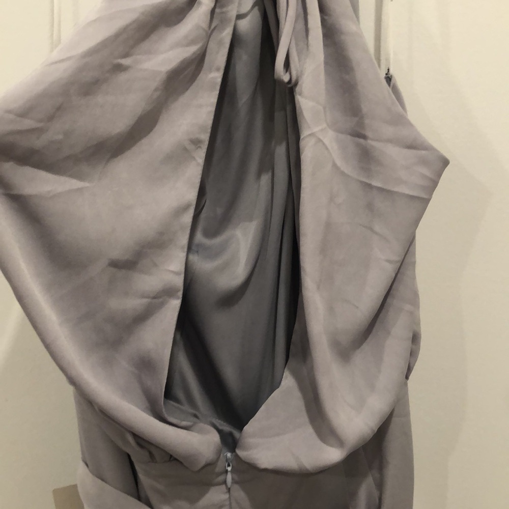 Lulu’s NWT Dance With You Light Grey Jumpsuit 🔥 Highly rated and sold out! - Picture 8 of 12